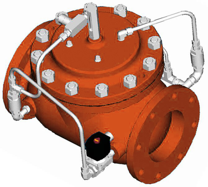 Model 115-26TR Solenoid Control/ Check/ Thermal Relief Valve