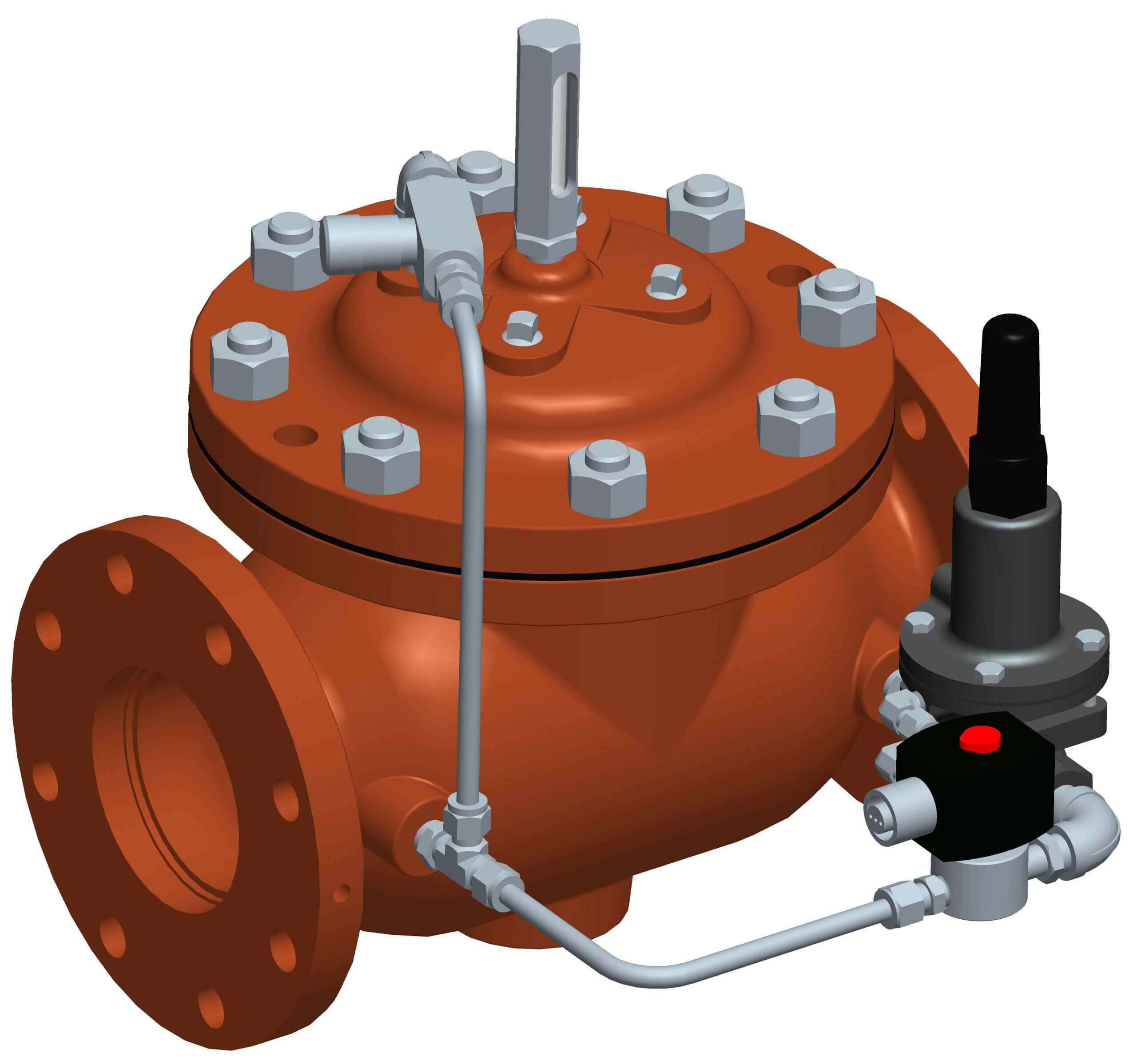 Model 127-80 Pressure Reducing and Solenoid Shut-Off