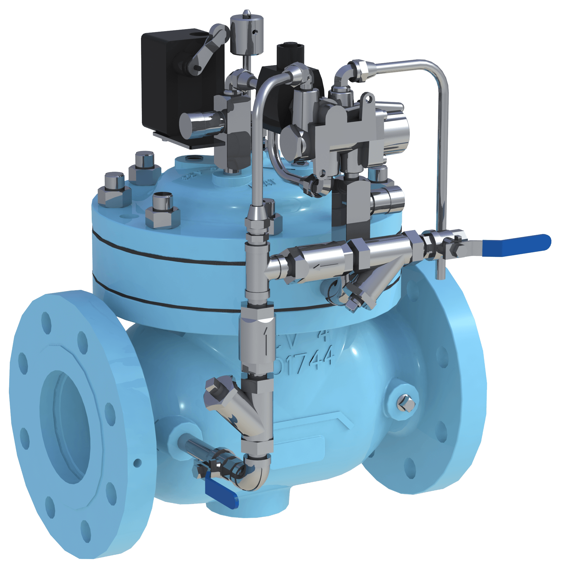 lift check valve animation