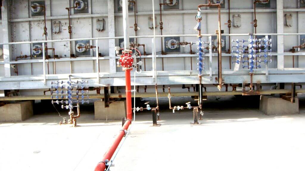 Model 116-4FC Installed in Fueling Tank Farm Fire Protection System