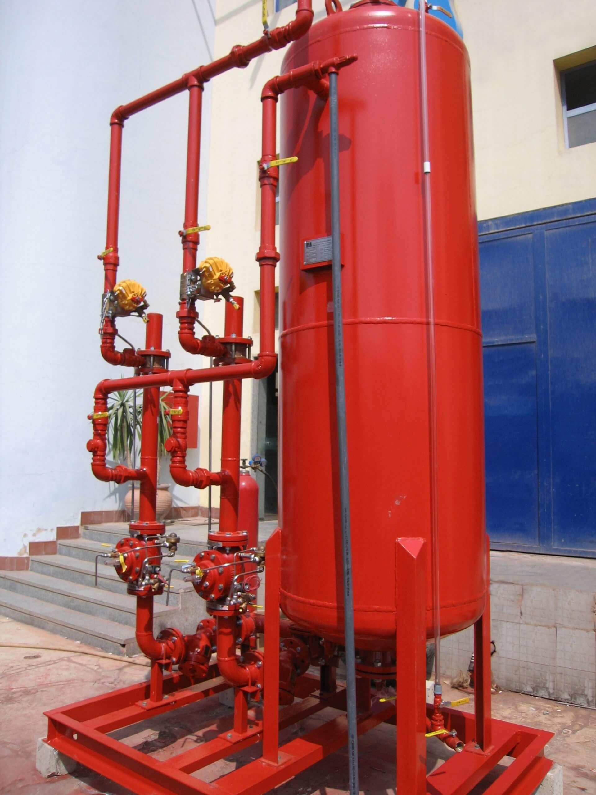 Model 1164FC Mixing Water and Foam in a Fire Protection System OCV